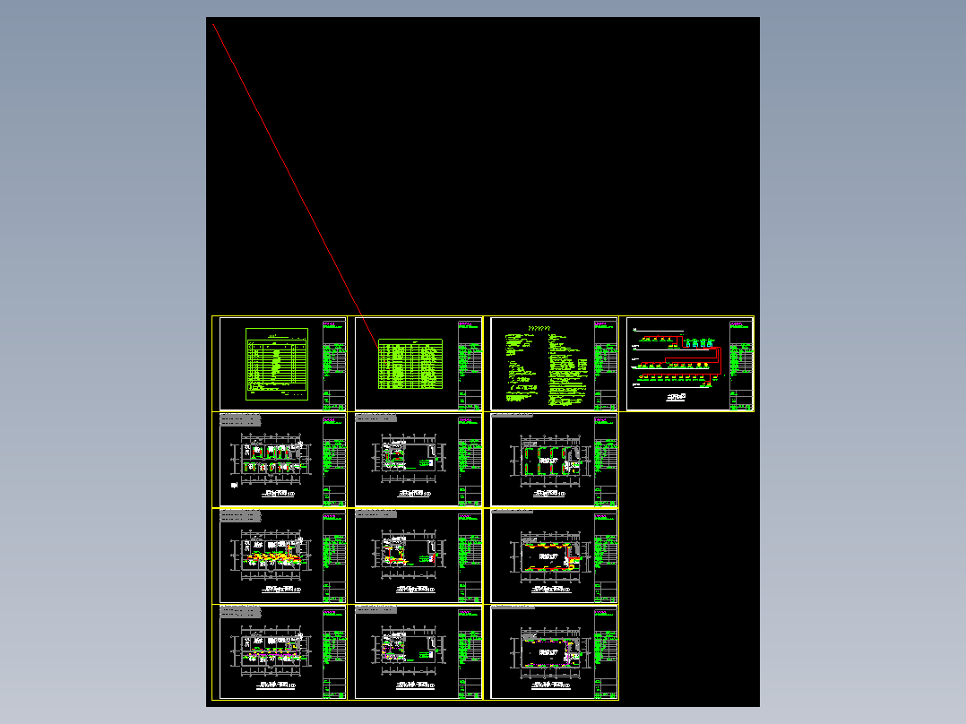 某办公楼VRV系统设计图