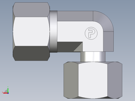 卡套式工业通用硬管接头EO_Standpipe_elbow_EVW12S71后视缩略图