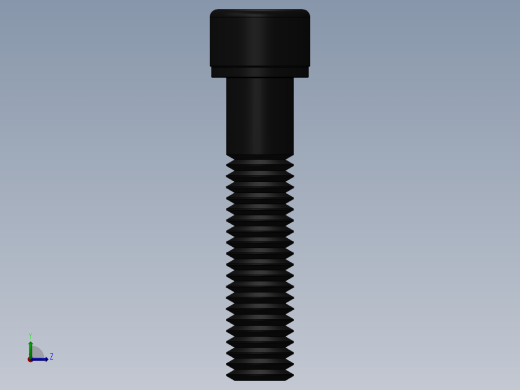 紧固件-0.4375 Socked Head左视缩略图
