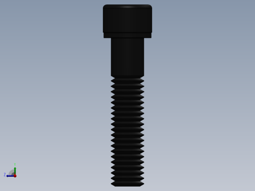 紧固件-0.4375 Socked Head右视缩略图