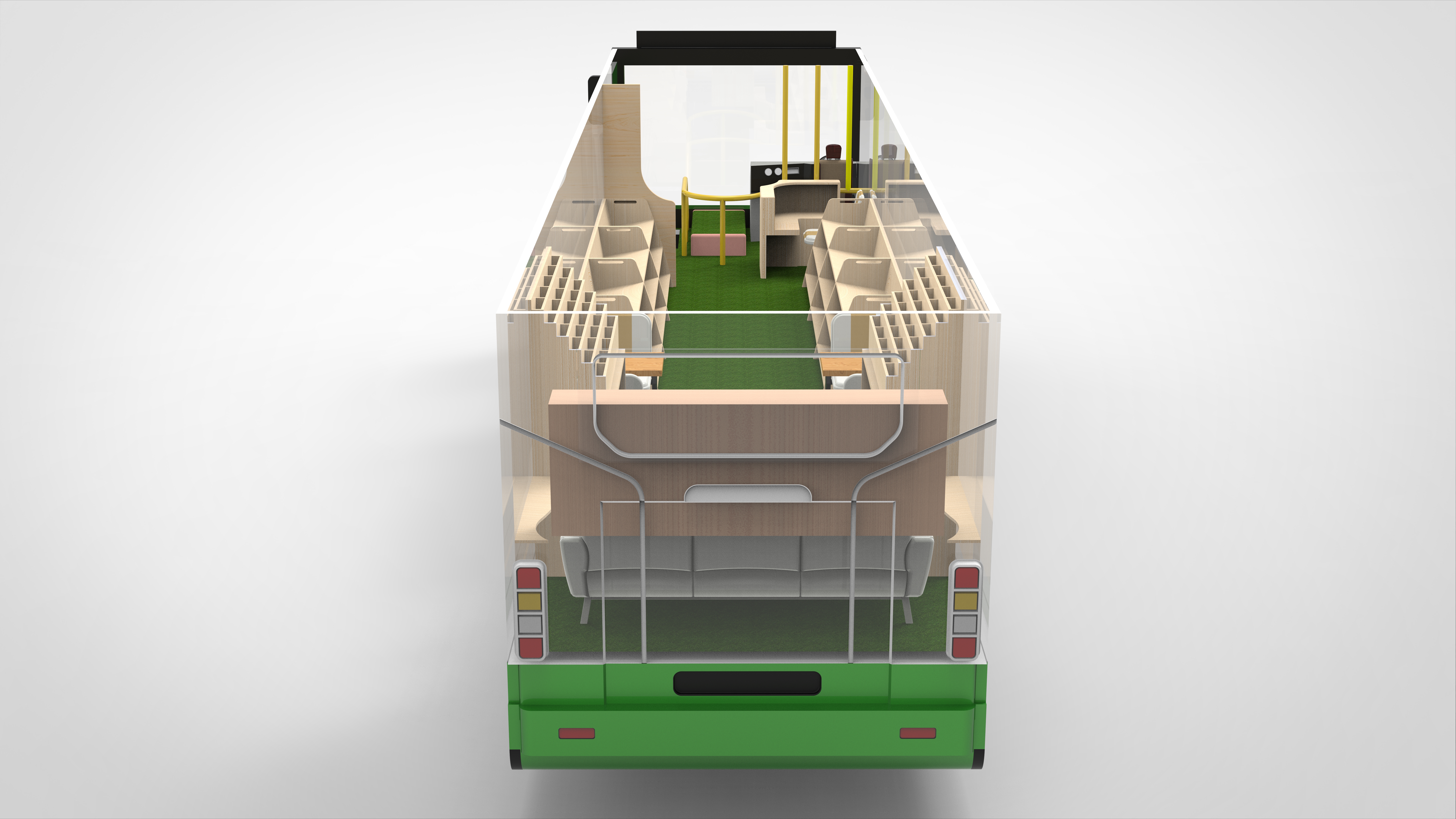 Mobile Library图书馆公共汽车