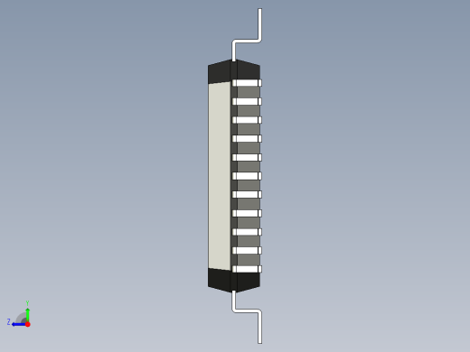 元器件3D封装QFP44_FPT-44P-M11154右视缩略图