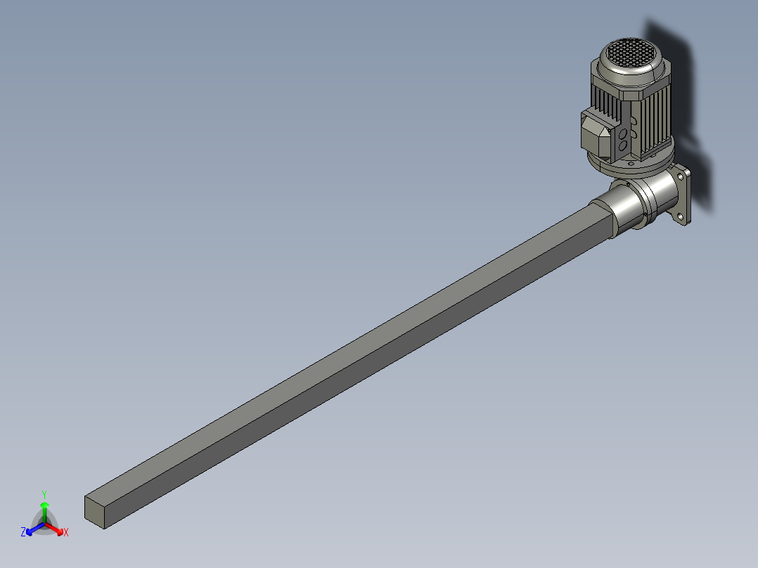 DSWLB2.5T-P-1B-III-1200-AFZ-0.37KW主视图