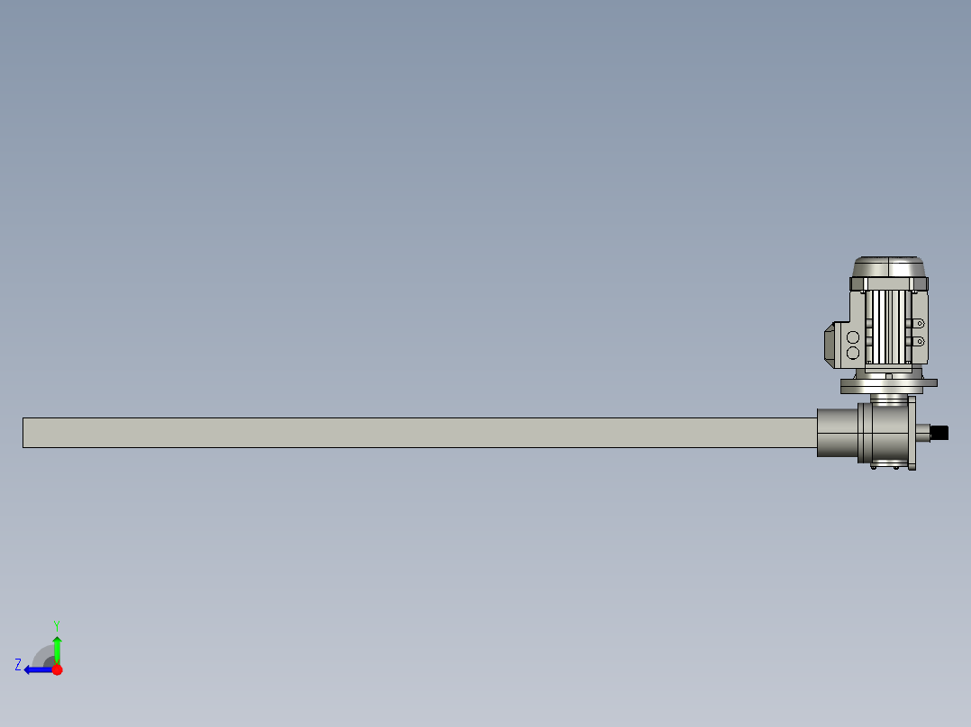 DSWLB2.5T-P-1B-III-1200-AFZ-0.37KW右视图