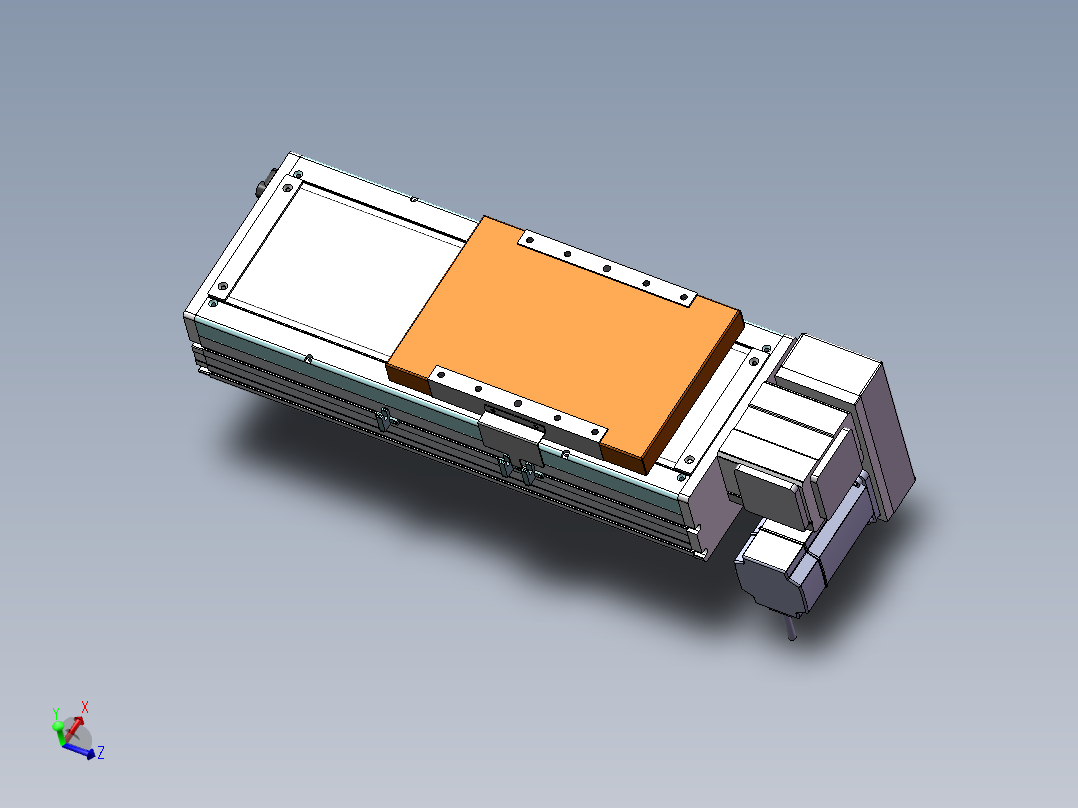 MCB同步带全封闭MCB22-RD-750W主视图