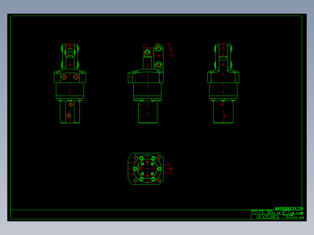 KOSMEKLKA0750-SCN_rev1多系列多零件图纸模型