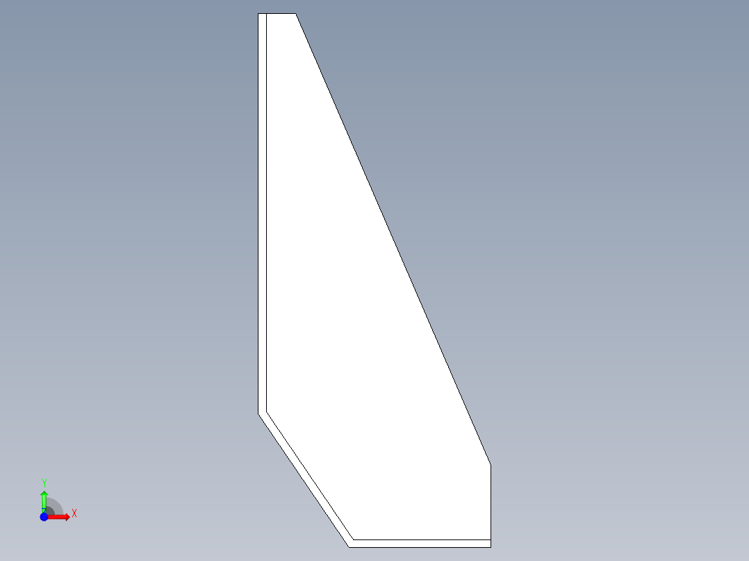 型材-40X200 FOUNDATION BRACKET KJN146848前视图