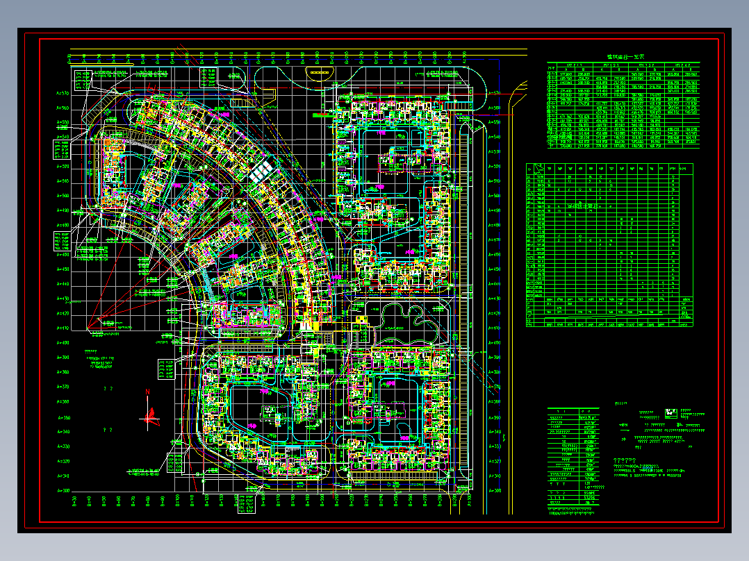 万科六期总平面图