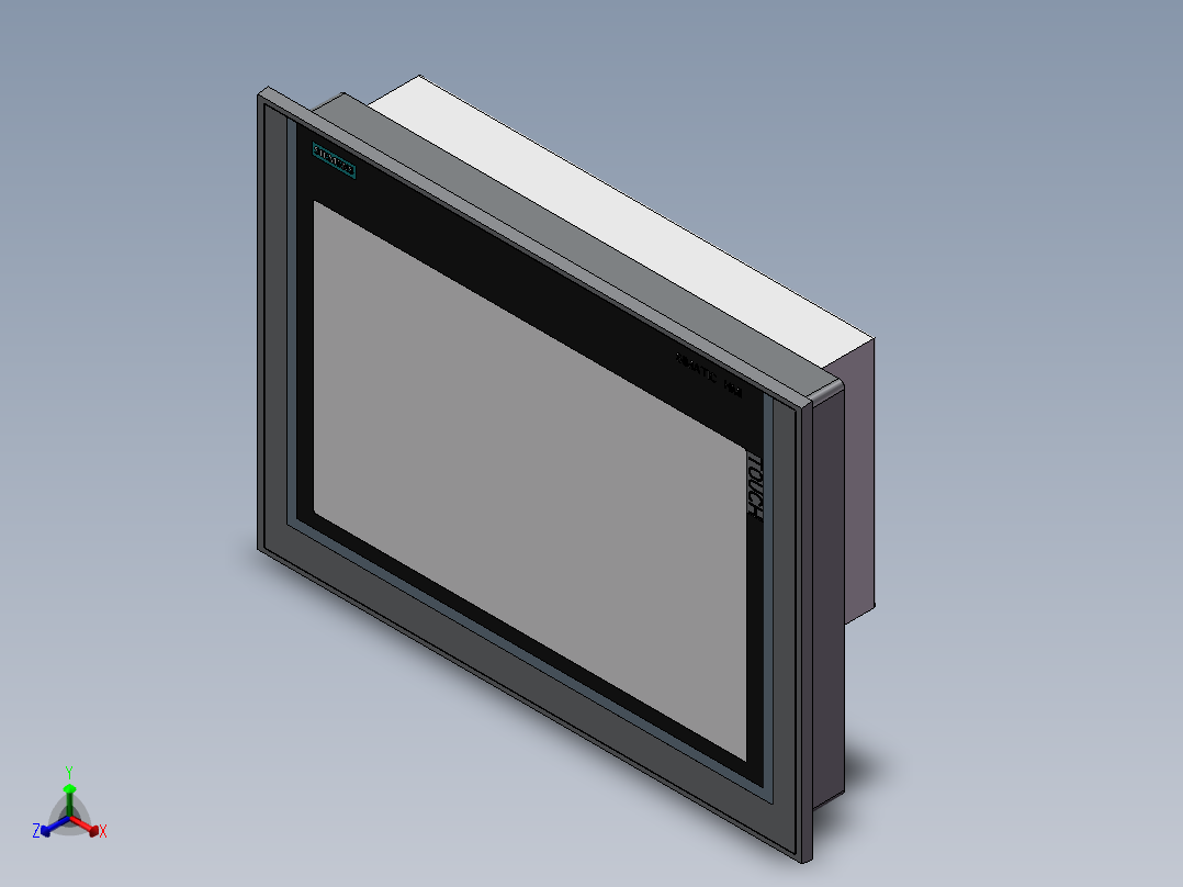 OP50-人机屏~12-G_ST70_XX_93774V~西门子-WCQ正等轴测图