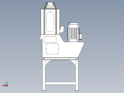 B3003338-玉米 小麦 麦片 去皮机后视缩略图