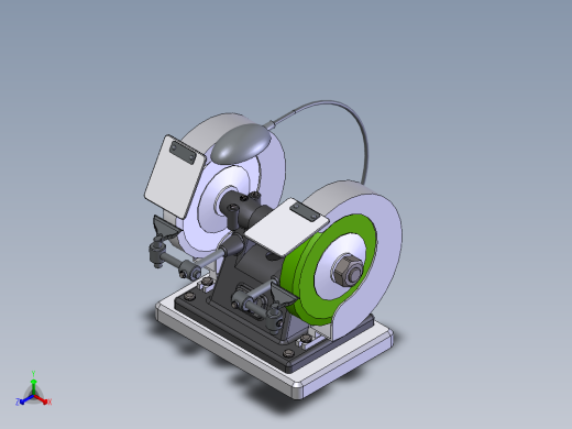 切割机正等轴测缩略图