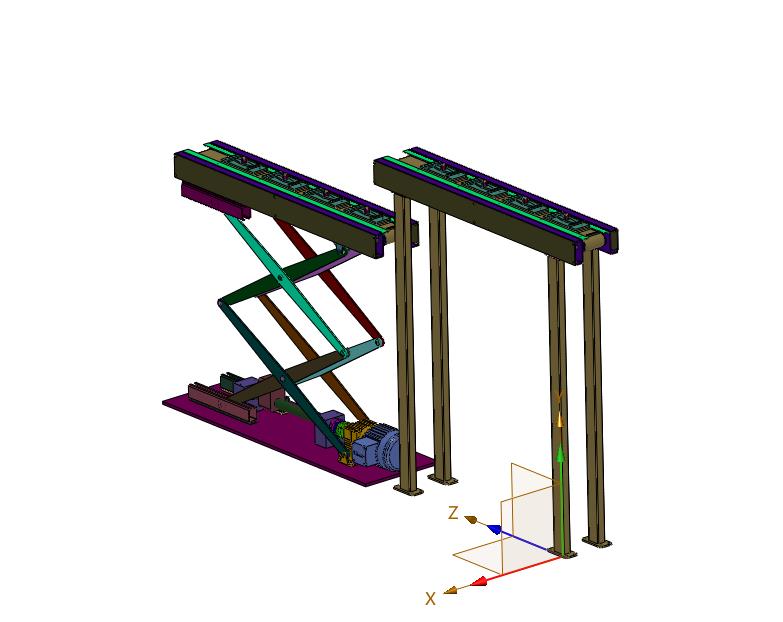 货物可提升式传送带