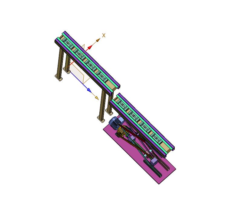 货物可提升式传送带