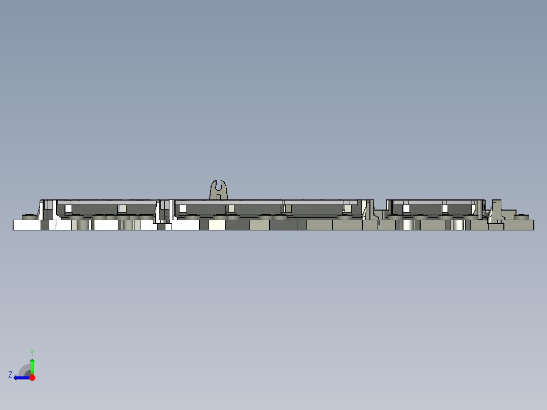 A2005059-乐高火车轨道（9V）右视图
