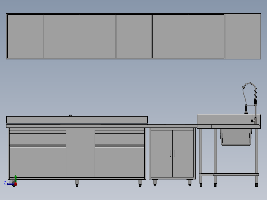 房子、建筑(57)右视图