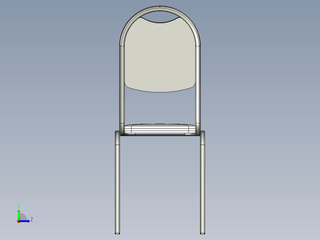 椅子、凳子(8)左视图