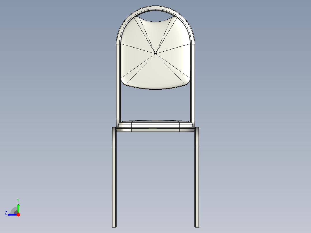 椅子、凳子(8)右视图