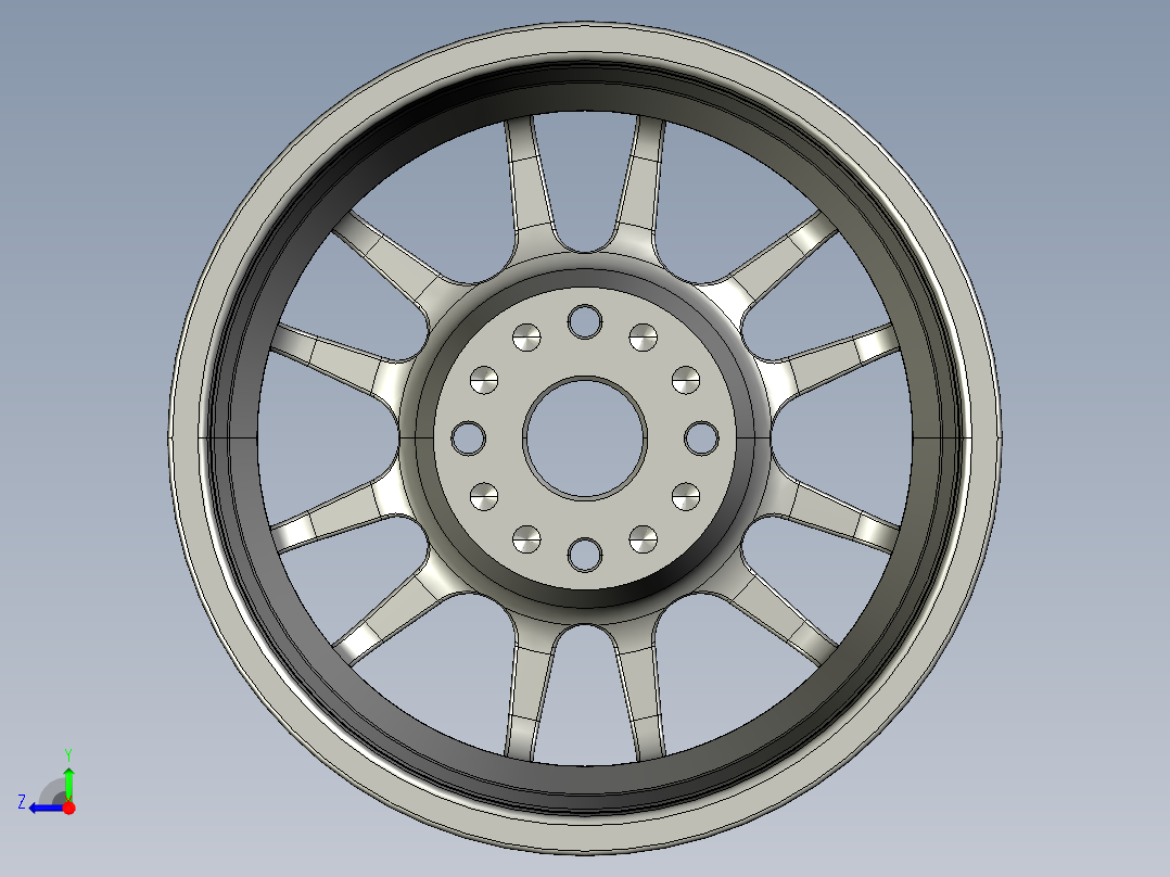 轮毂、轮胎(56)右视图