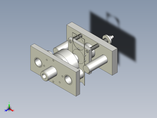 车轴盖落料拉深冲孔翻边复合模
