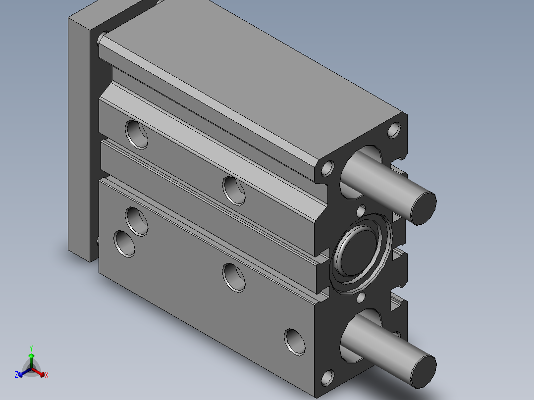 气缸ACQ32x70主视图
