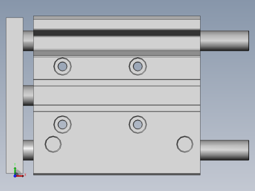 气缸ACQ32x70前视缩略图