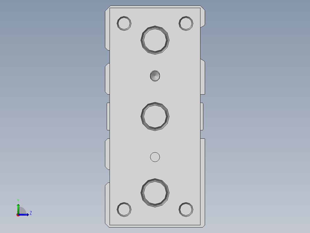 气缸ACQ32x70左视图