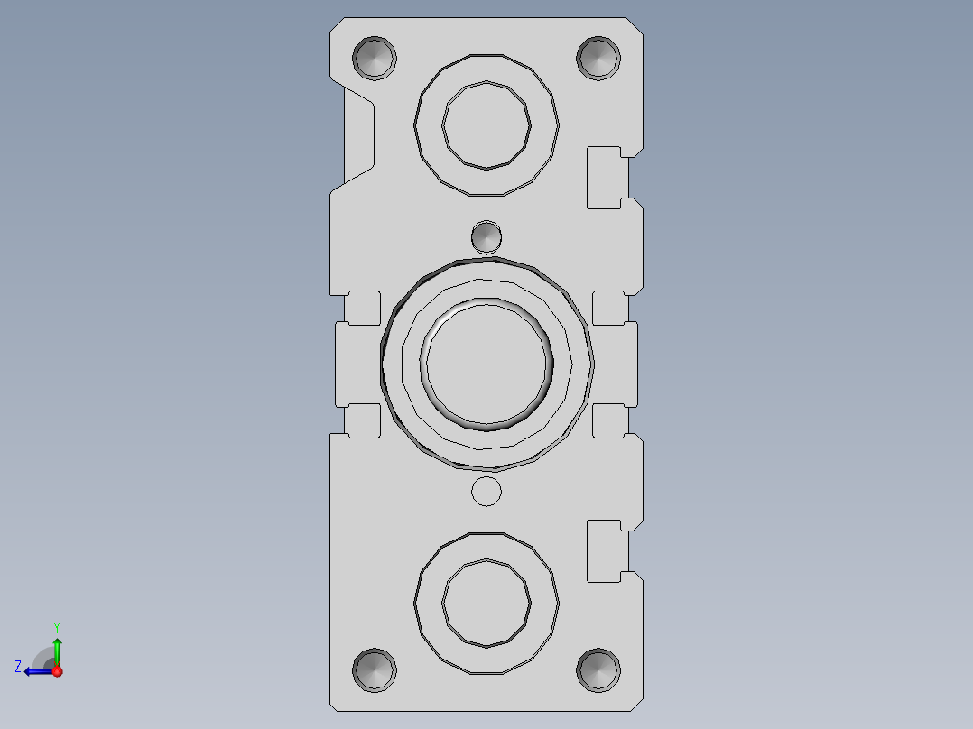 气缸ACQ32x70右视图