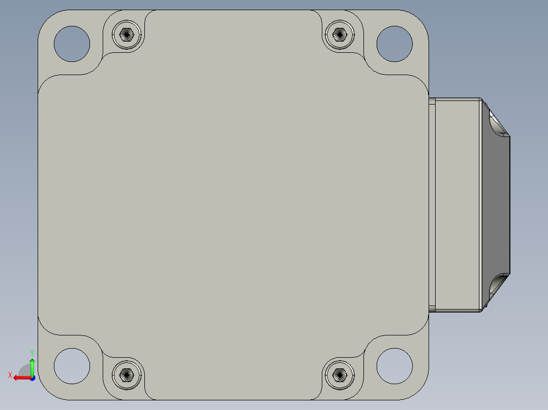 SMC60S-0020-30MAK-5DSU伺服电机后视图