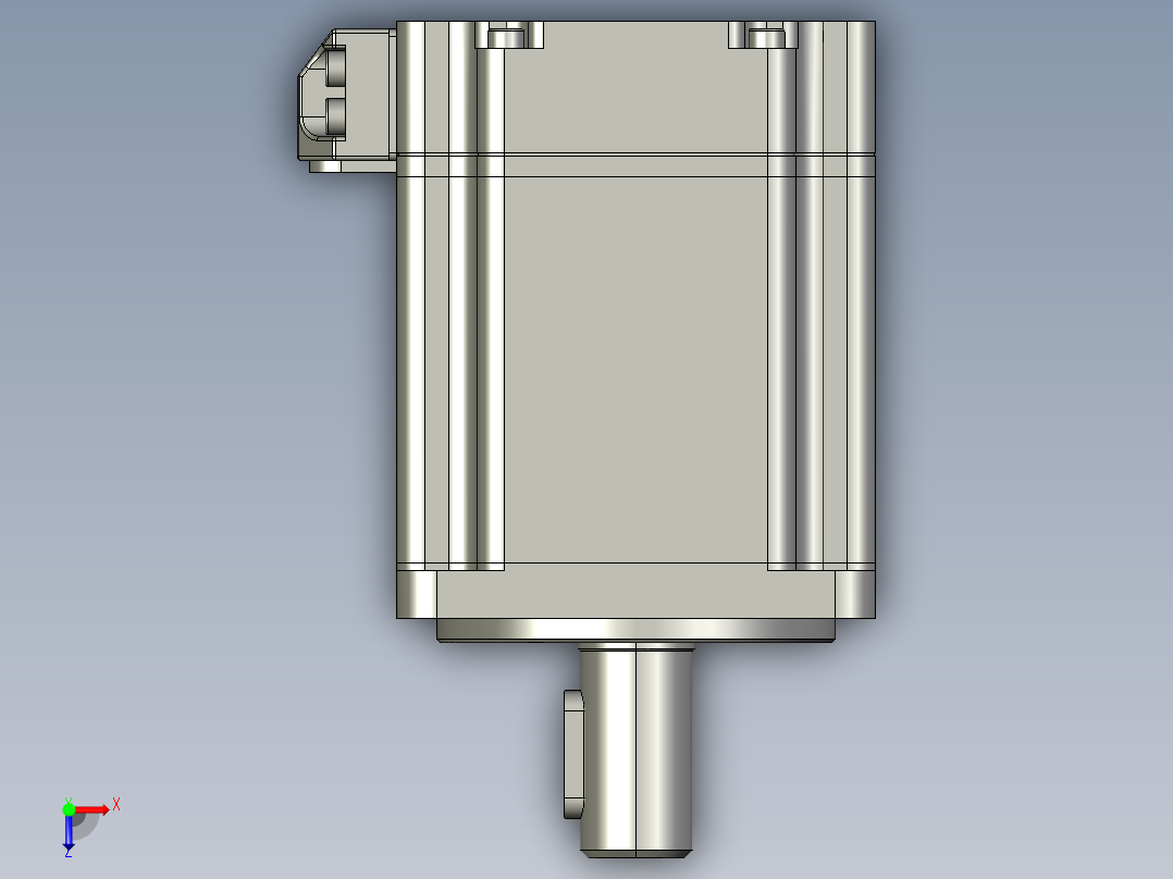 SMC60S-0020-30MAK-5DSU伺服电机俯视图