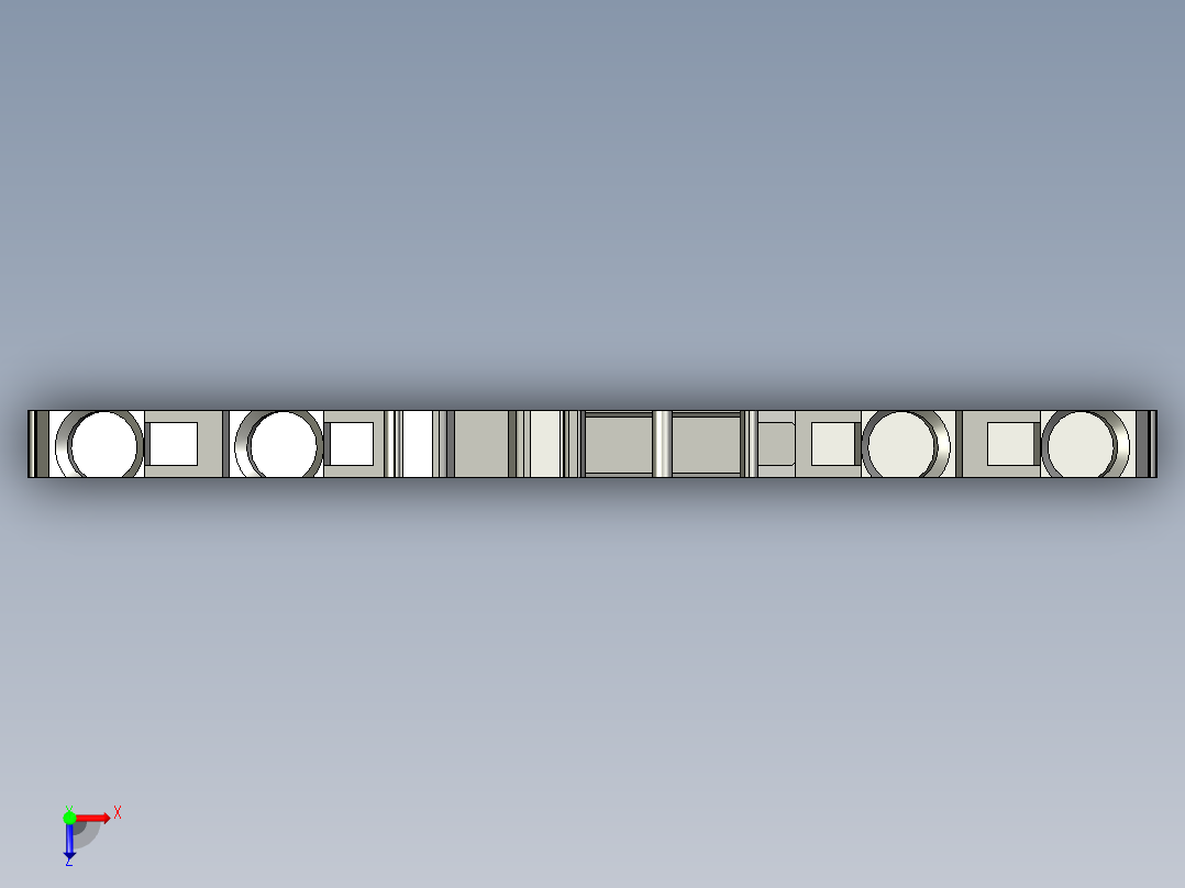 电控柜-111H0007442001-1407四线保护接地端子俯视图