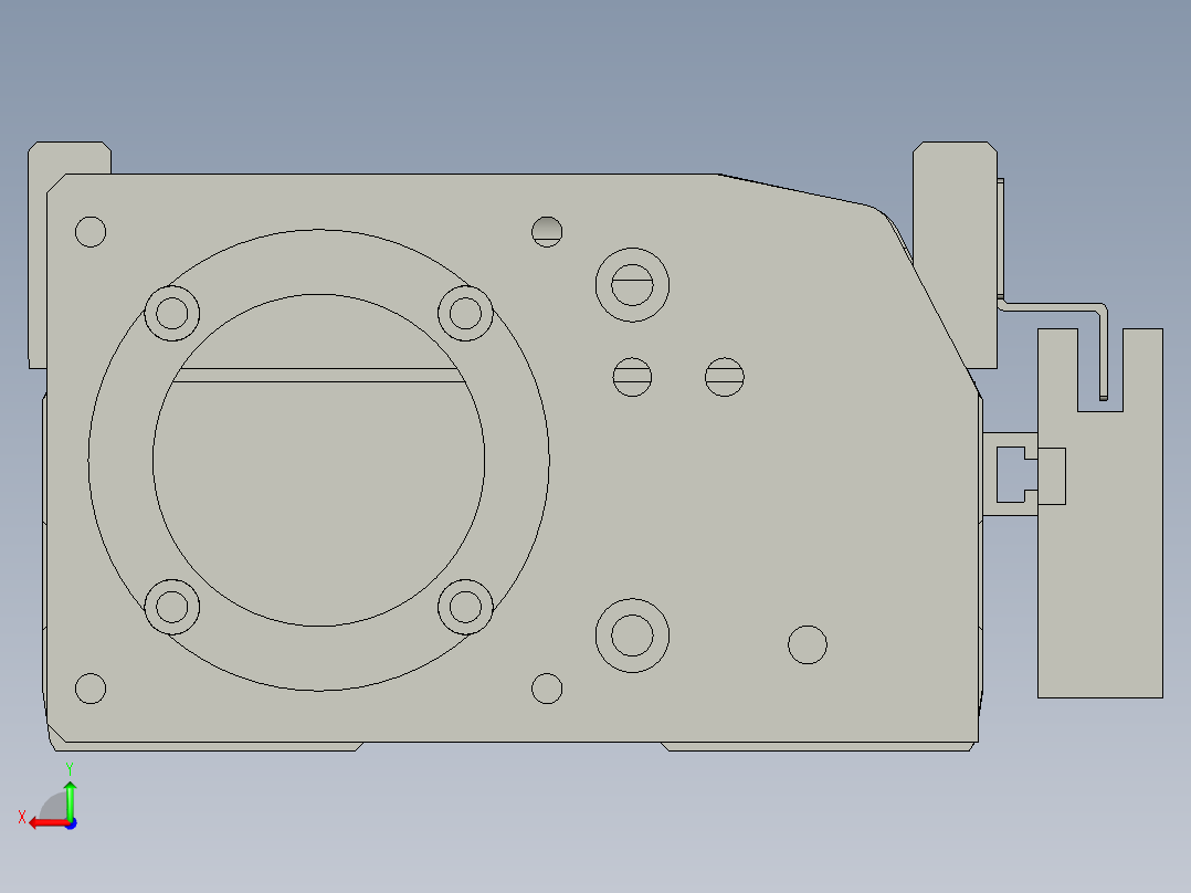 KTH10-800-BC-P20-C4装配体后视图