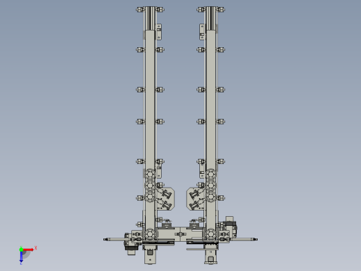 塑料模板回收输送俯视缩略图