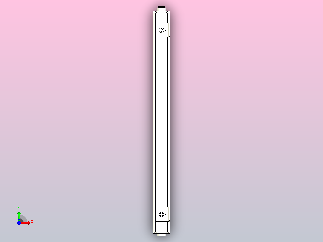 XTG2020安全光栅前视图