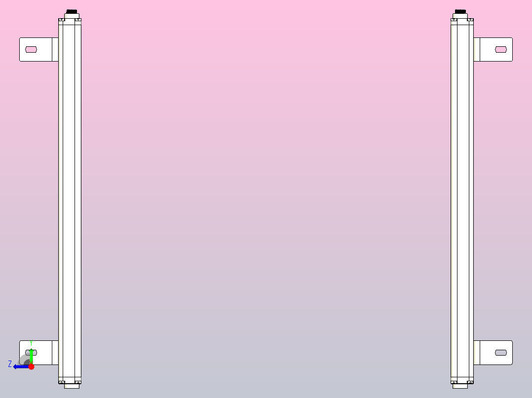 XTG2020安全光栅右视图