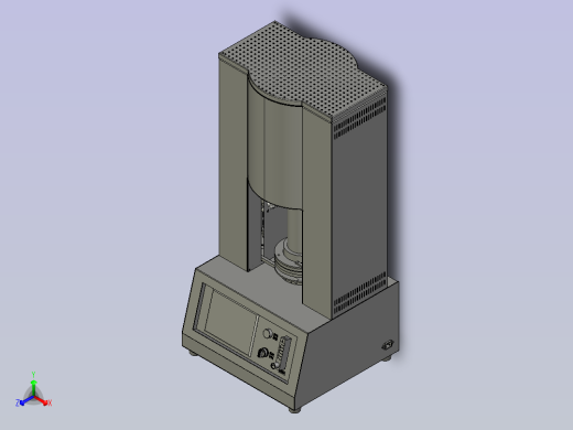 牙科全瓷烤瓷炉正等轴测缩略图