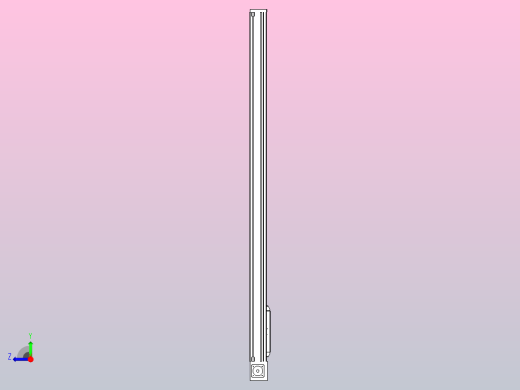 伺服电机集成皮带传动直线执行器TPA-OCB-140-256-L1950-DL-J90-N3右视缩略图