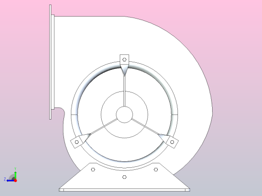 DKT-II空调风机[DKT-II-2.8A]右视缩略图