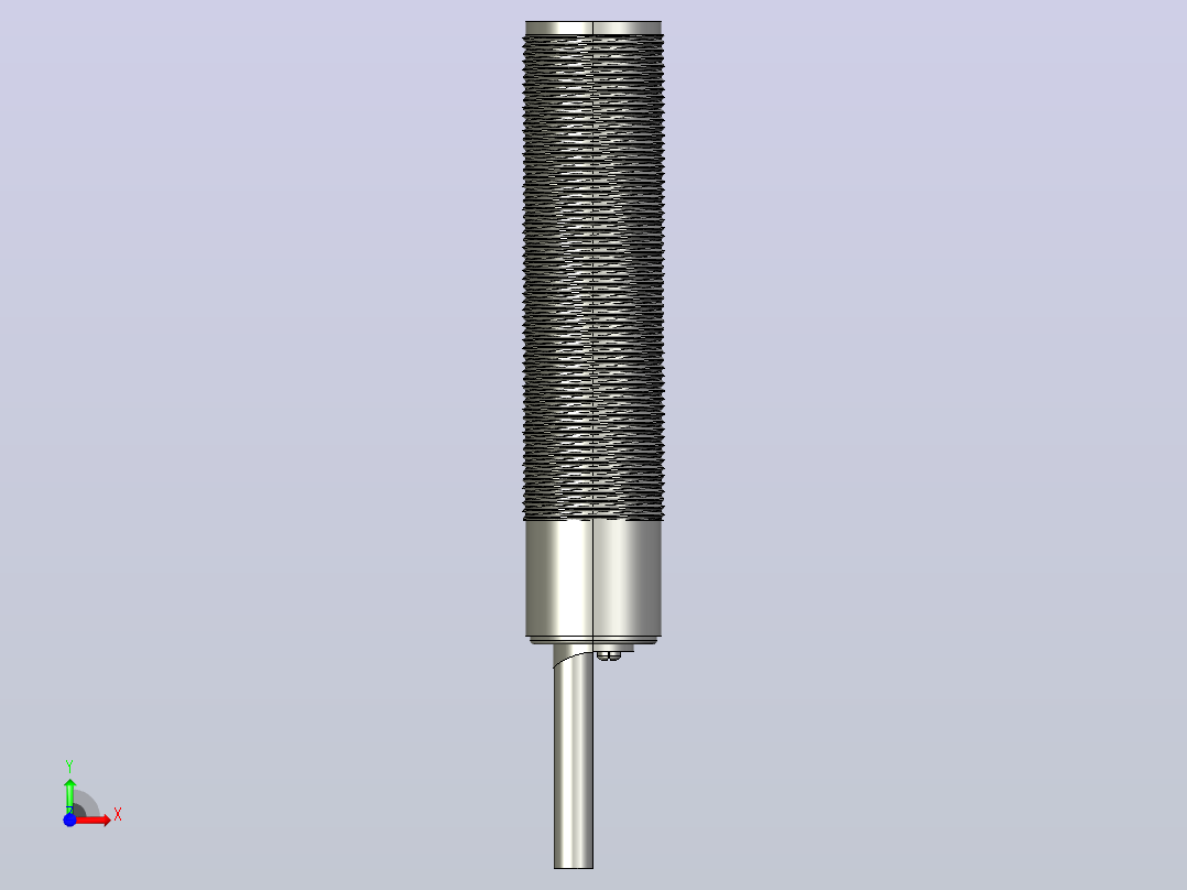 接近开关传感器ZJG25-F-8-M18-N-C前视图
