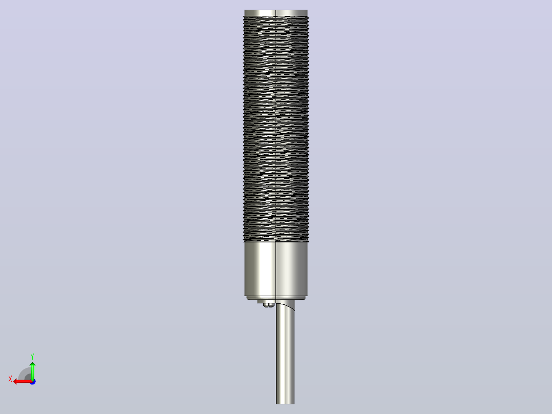 接近开关传感器ZJG25-F-8-M18-N-C后视图