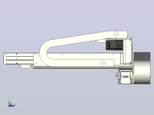 XYGT210-A4-800-300-M-C-0001丝杆模组 XY悬臂 负载2-5KG 内嵌式 XYGT210-A4 替换TOYO直线模组左视缩略图