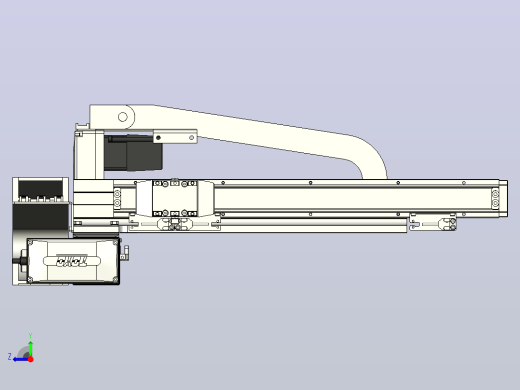 XYGT210-A4-800-300-M-C-0001丝杆模组 XY悬臂 负载2-5KG 内嵌式 XYGT210-A4 替换TOYO直线模组右视缩略图