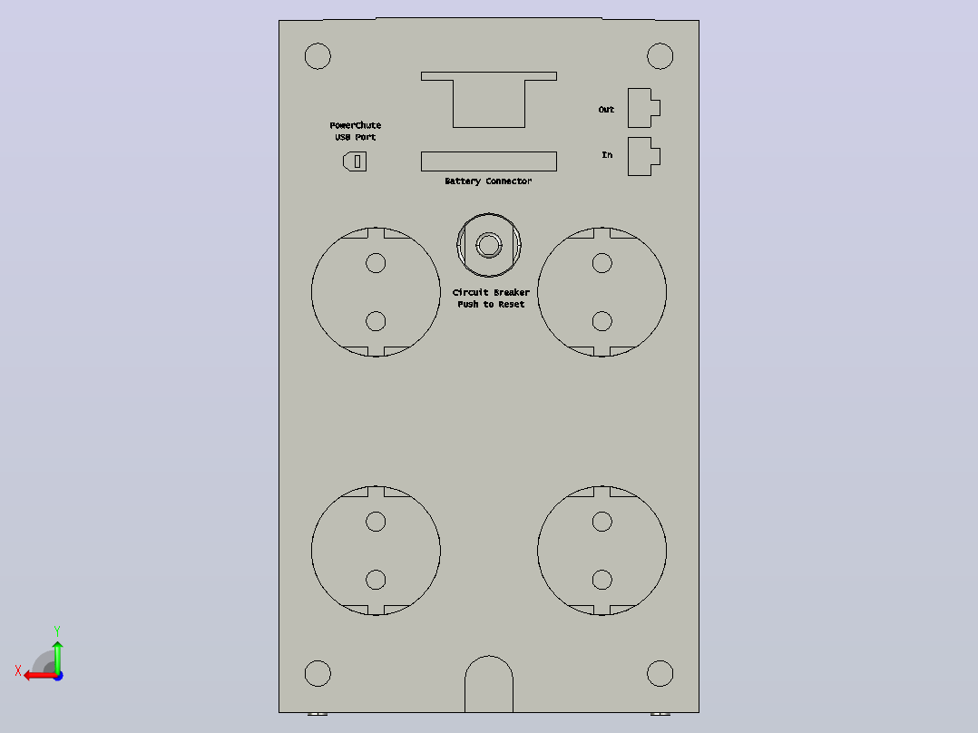 储能设备 储能柜ups-apc-bx1400u-gr-1.snapshot.2--stp igs prt后视图