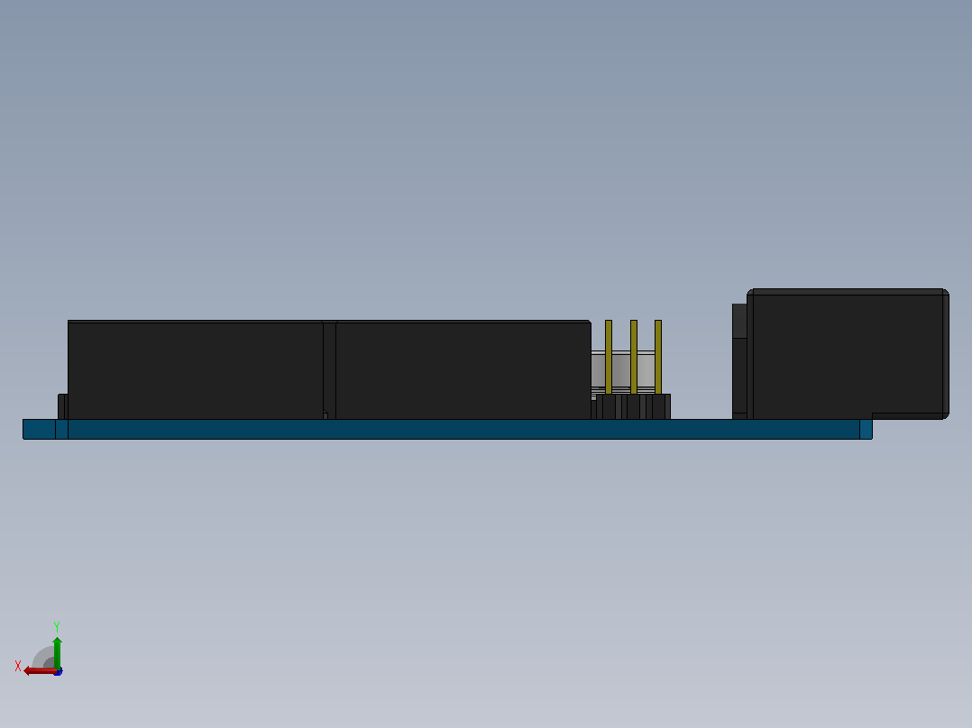 Arduino UNO R3后视图