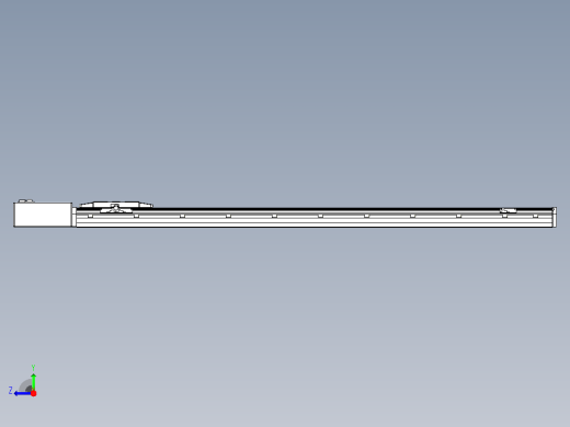 机器人皮带驱动直线轴TPA-GCB-150-P80-L1250-QR-M75-N3右视缩略图