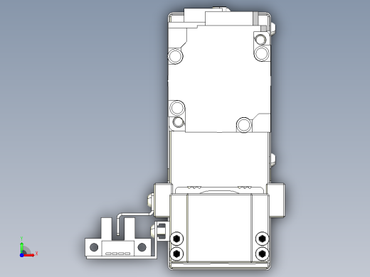 钢基模组TPA-KNR-4002C-100A1-MU-H1S1前视缩略图