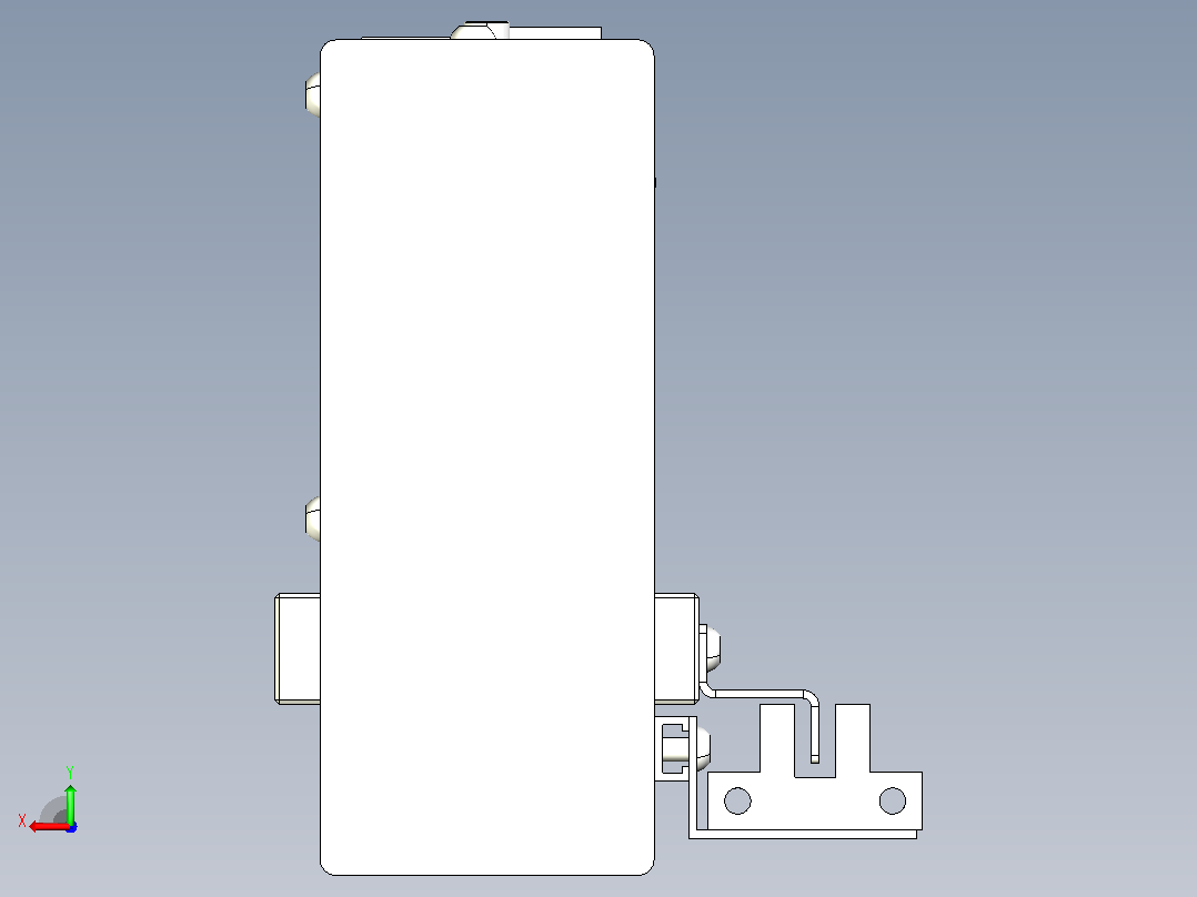 钢基模组TPA-KNR-4002C-100A1-MU-H1S1后视图