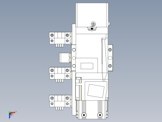 钢基模组TPA-KNR-4002C-100A1-MU-H1S1俯视缩略图