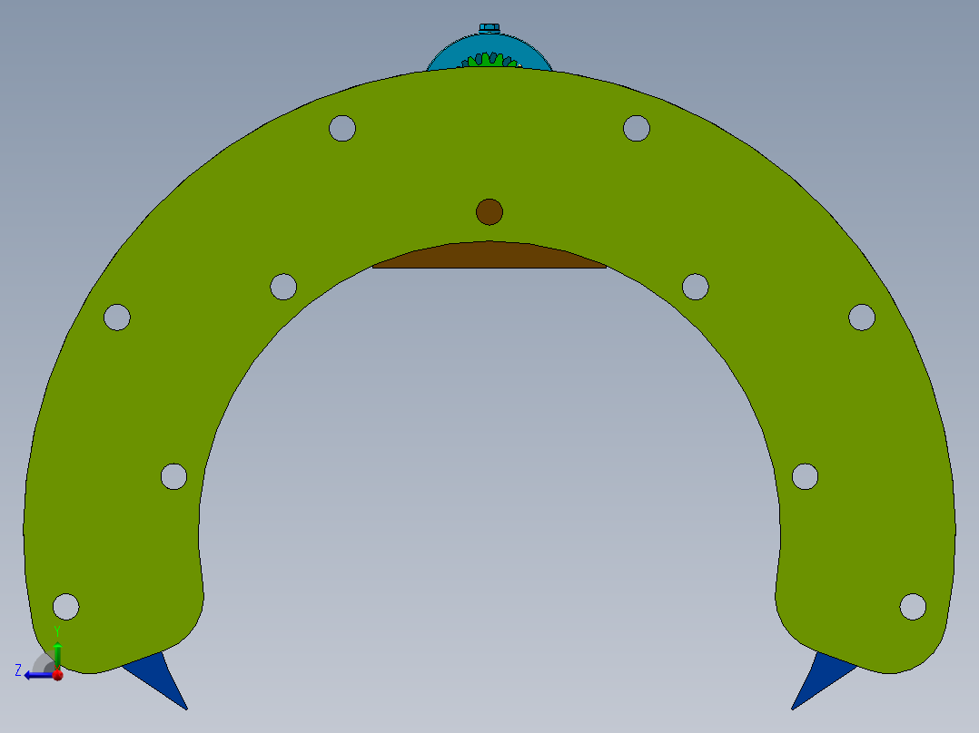一种吊装工具的设计sw18可编辑右视图