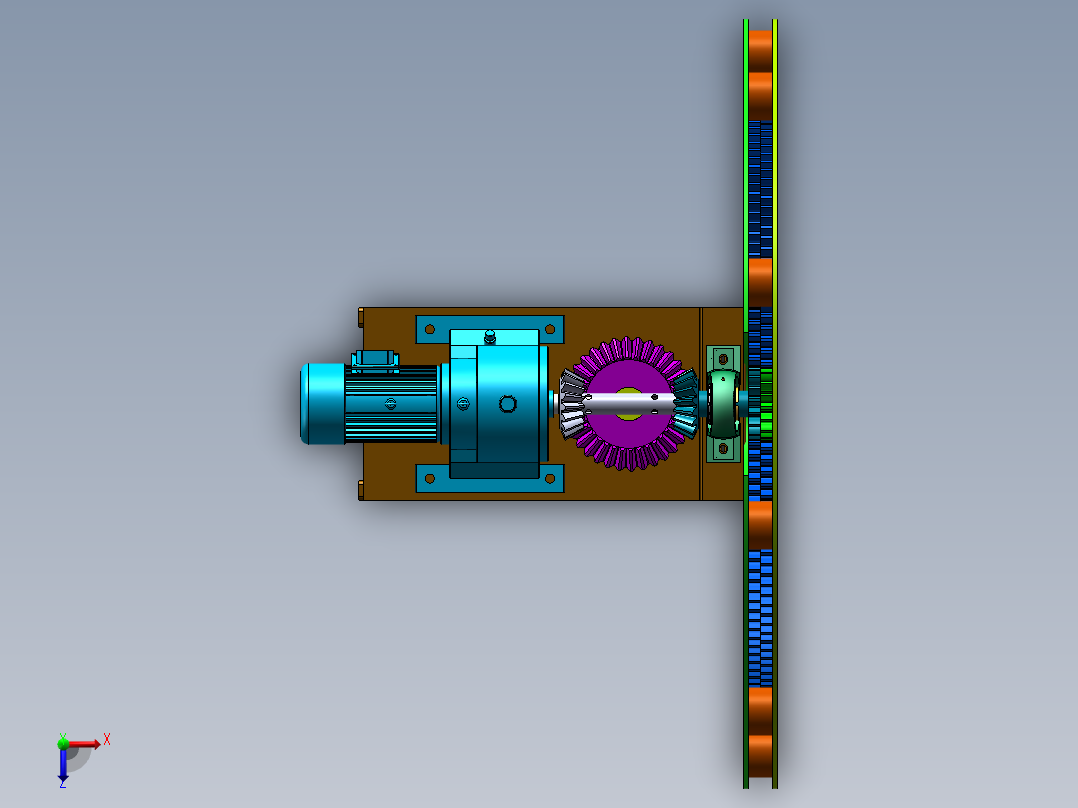 一种吊装工具的设计sw18可编辑俯视图