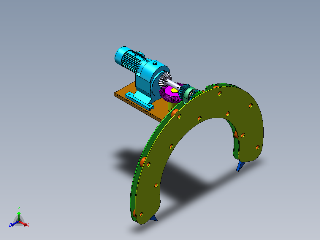 一种吊装工具的设计sw18可编辑正等轴测图